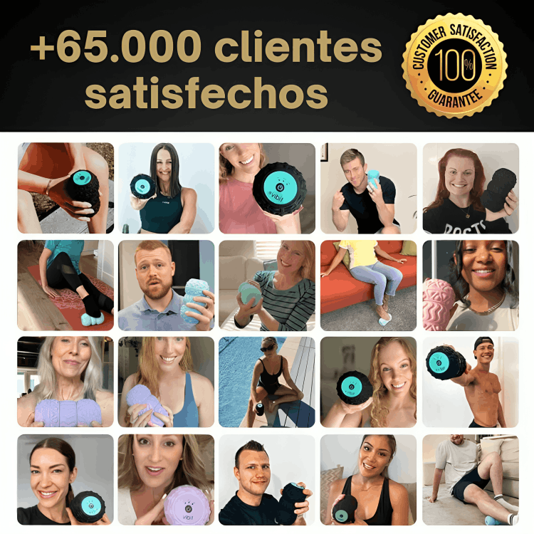 VIVRAT Roll | Rodillo de Masaje Vibratorio